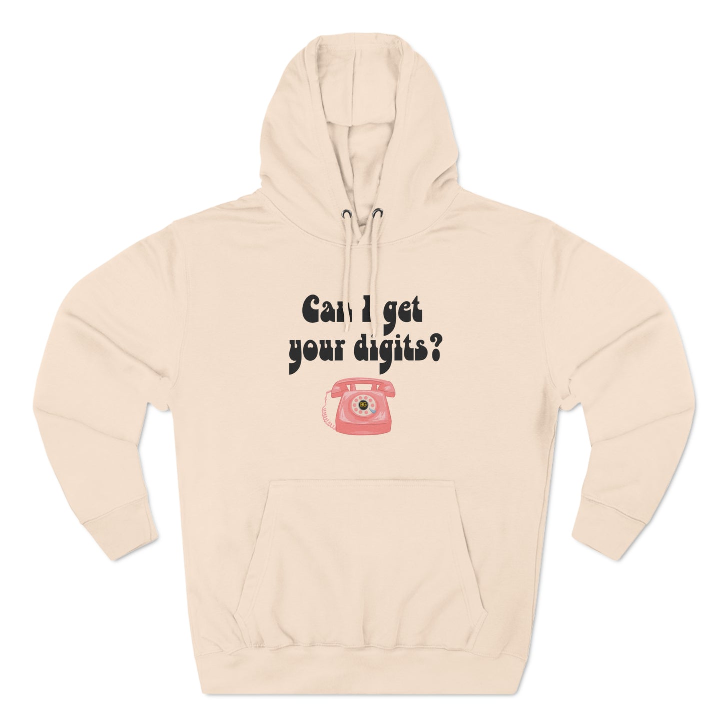 BG "Can I get your digits?" Premium Pullover Hoodie
