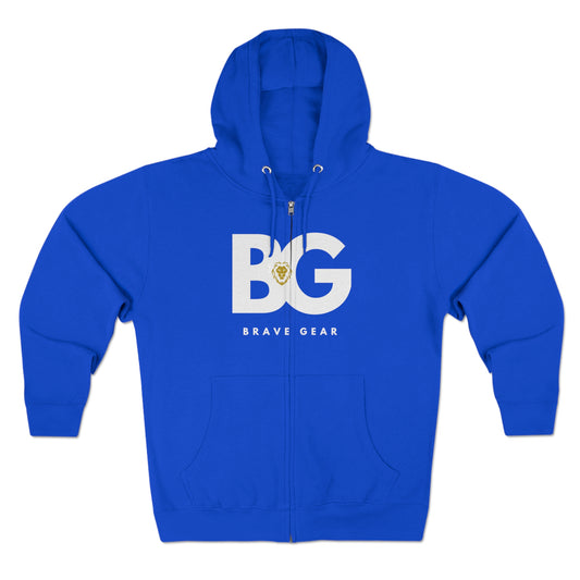 BG logo Premium Full Zip Hoodie