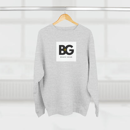 BG box logo Premium Crewneck Sweatshirt