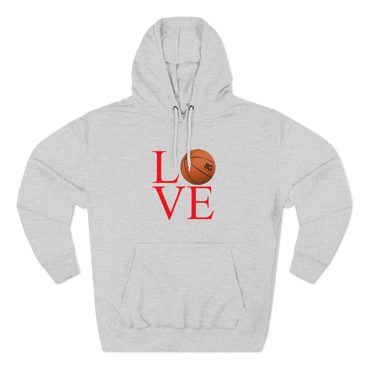 BG "LOVE basketball" Premium Pullover Hoodie