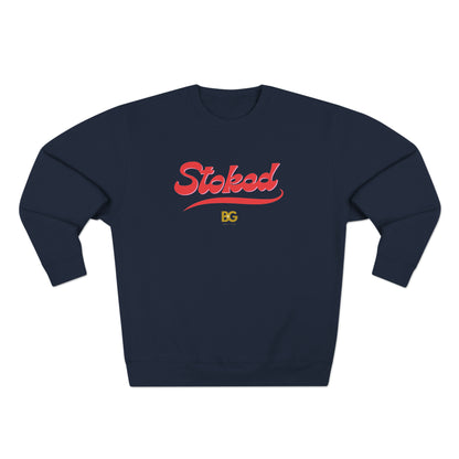 BG "Stoked" Premium Crewneck Sweatshirt