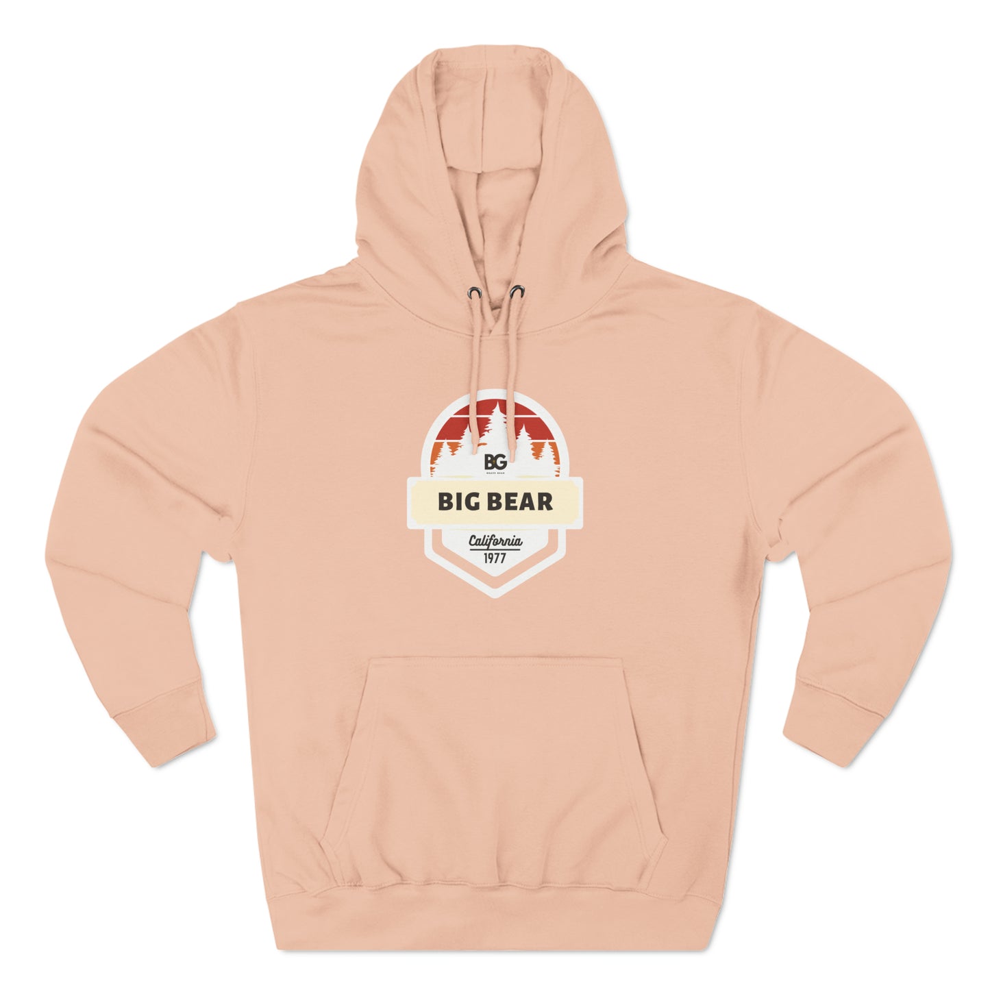 BG "Big Bear California" Premium Pullover Hoodie