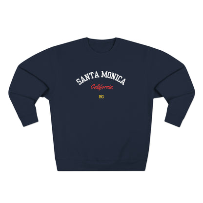 BG "Santa Monica California" Premium Crewneck Sweatshirt