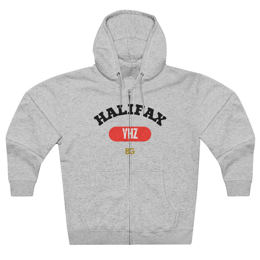BG "Halifax YHZ" Premium Full Zip Hoodie