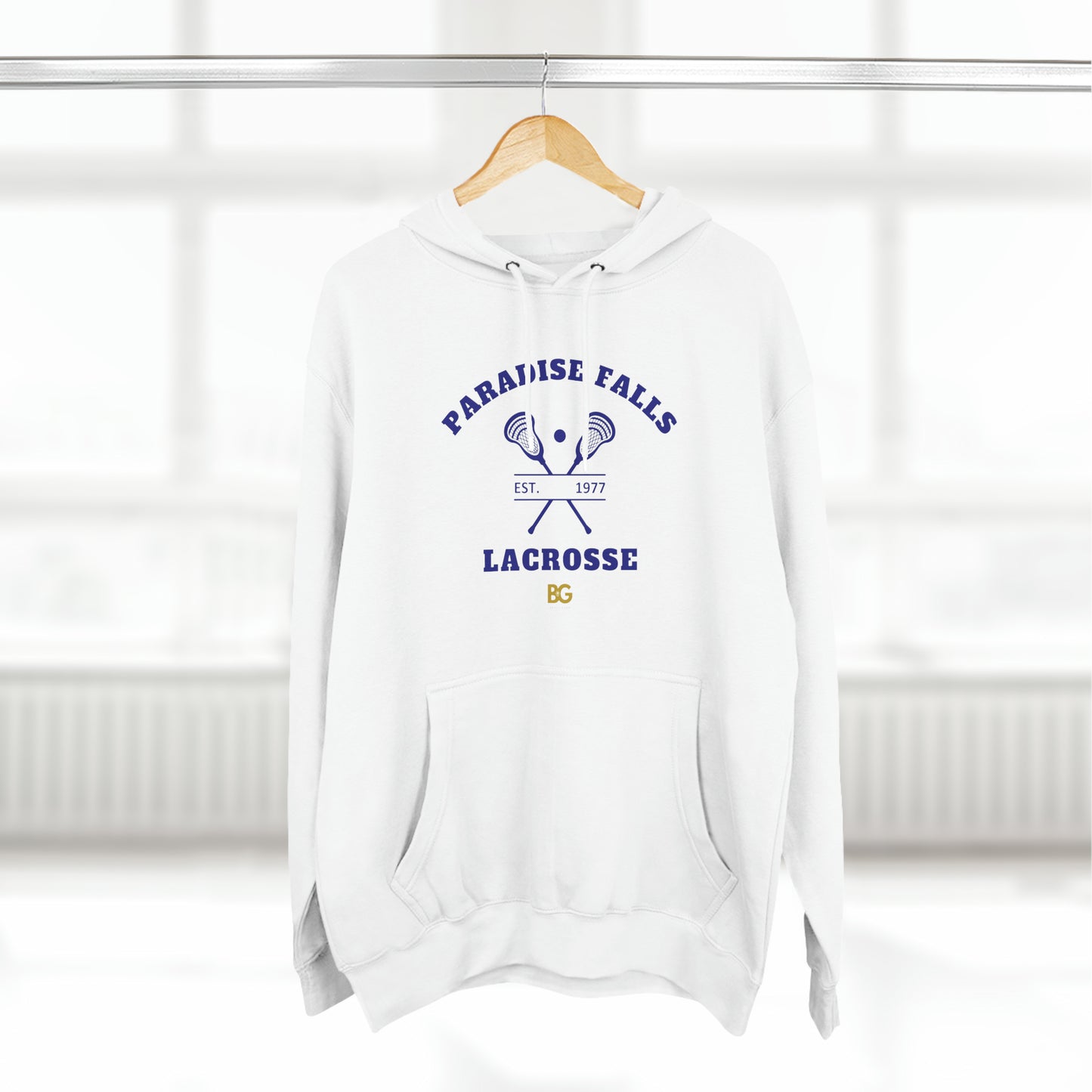 BG "Paradise Falls Lacrosse" Premium Pullover Hoodie
