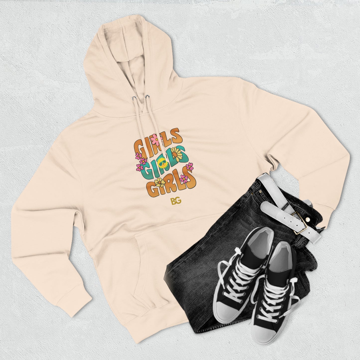 BG "Girls Girls Girls" Premium Pullover Hoodie