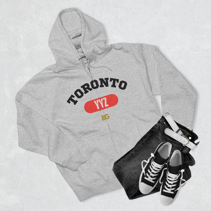 BG "Toronto YYZ" Premium Full Zip Hoodie