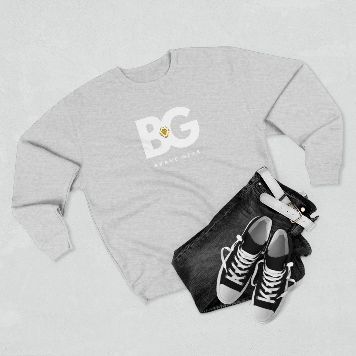 BG logo Premium Crewneck Sweatshirt