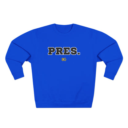BG "PRES." Premium Crewneck Sweatshirt
