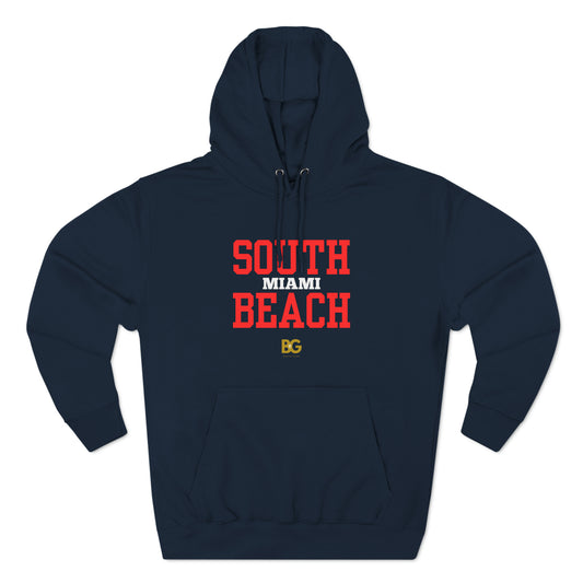 BG "South Beach Miami" Premium Pullover Hoodie