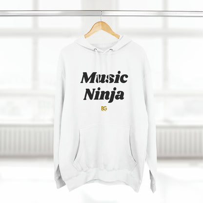 BG "Music Ninja" Premium Pullover Hoodie