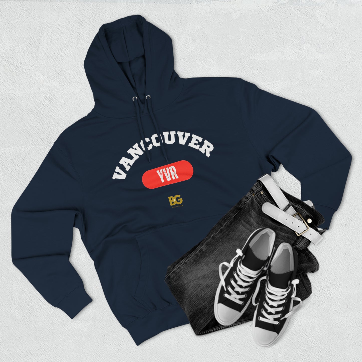 BG "Vancouver YVR" Premium Pullover Hoodie