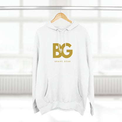 BG gold logo Premium Pullover Hoodie