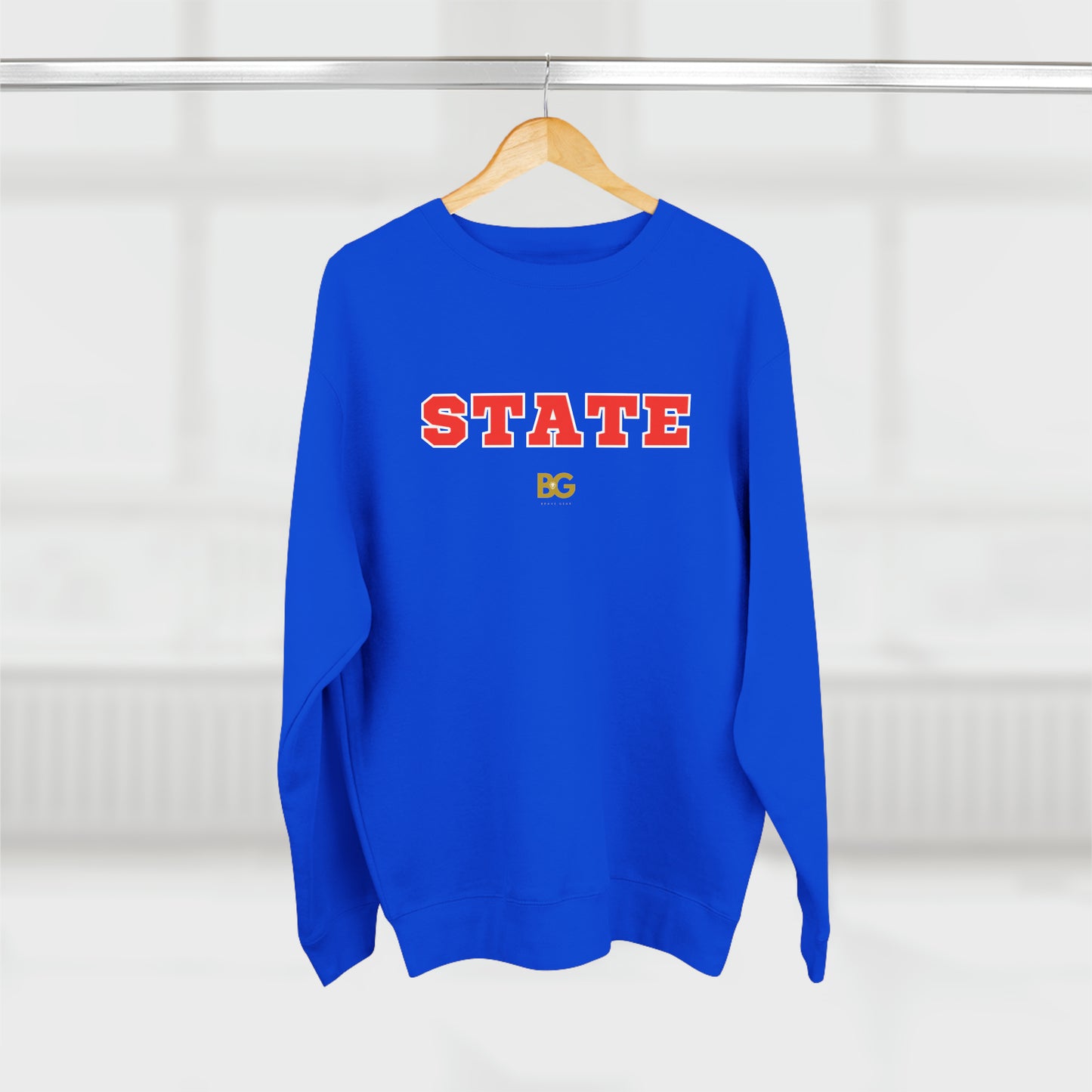 BG "State" Premium Crewneck Sweatshirt