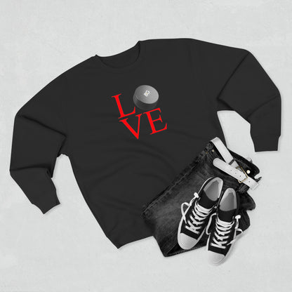 BG "LOVE hockey" Premium Crewneck Sweatshirt