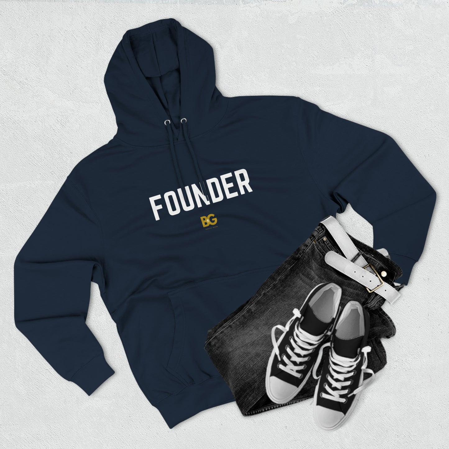 BG "Founder" Premium Pullover Hoodie