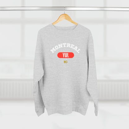 BG "Montreal YUL" Premium Crewneck Sweatshirt