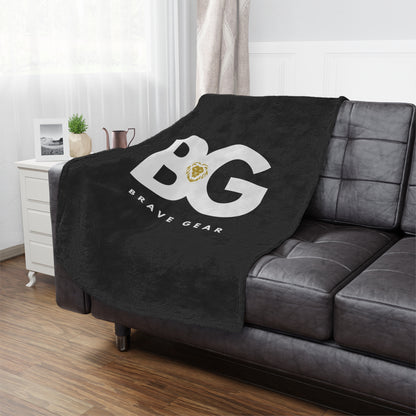 BG Minky Blanket (black)