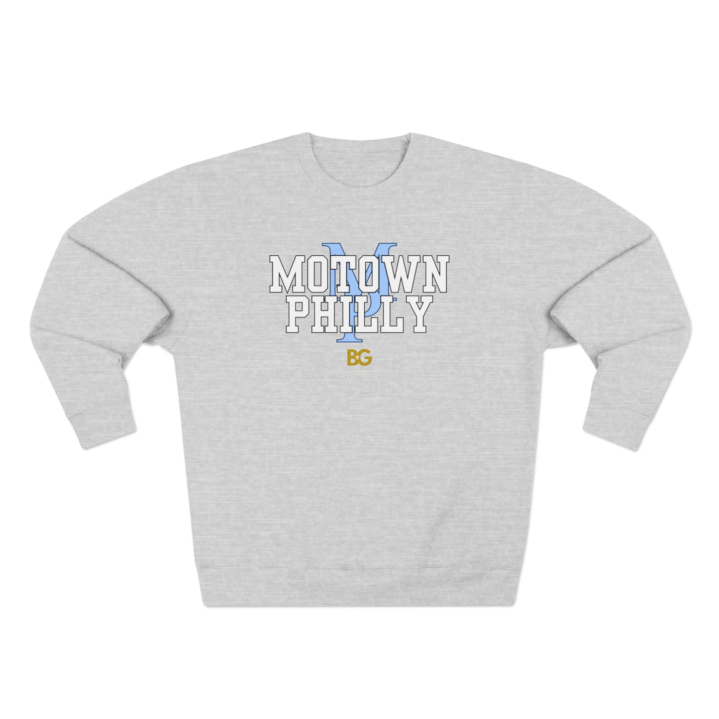 BG "Motown Philly" Premium Crewneck Sweatshirt