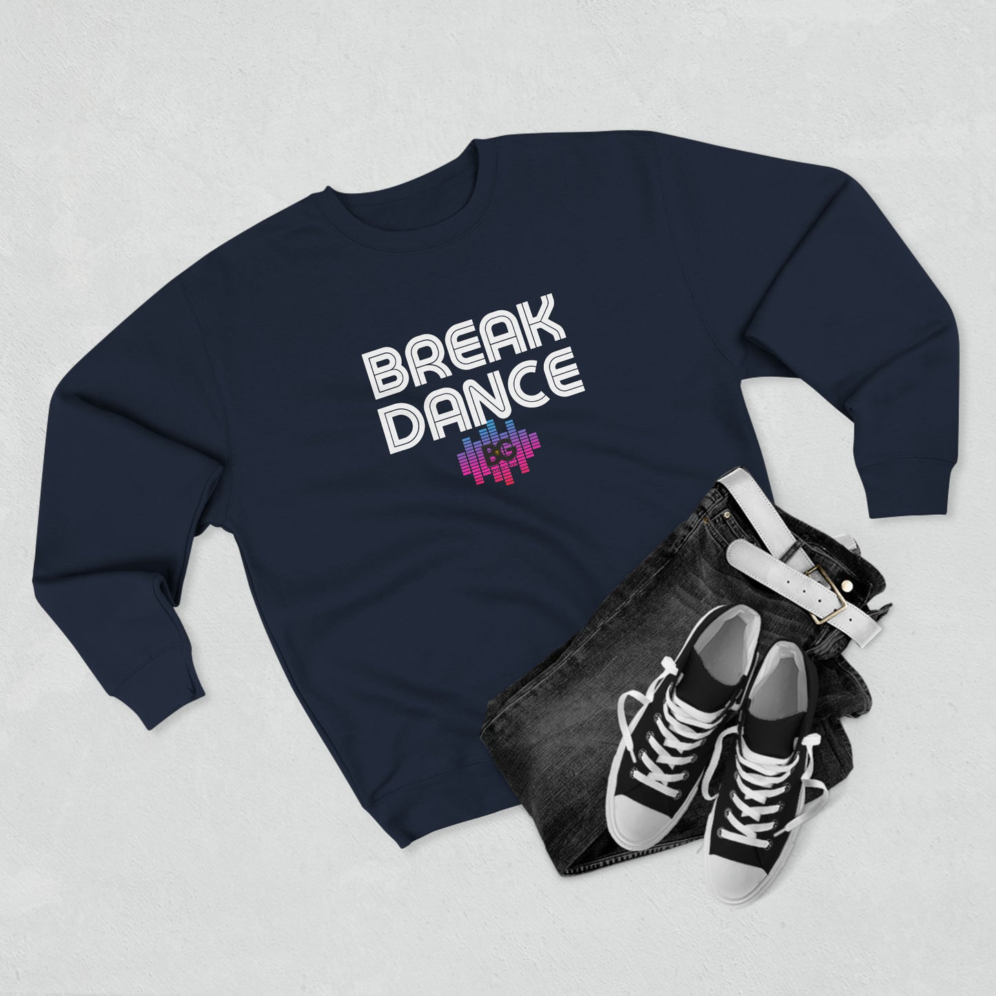 BG "BreakDance" Premium Crewneck Sweatshirt