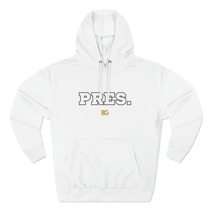 BG "PRES." Premium Pullover Hoodie