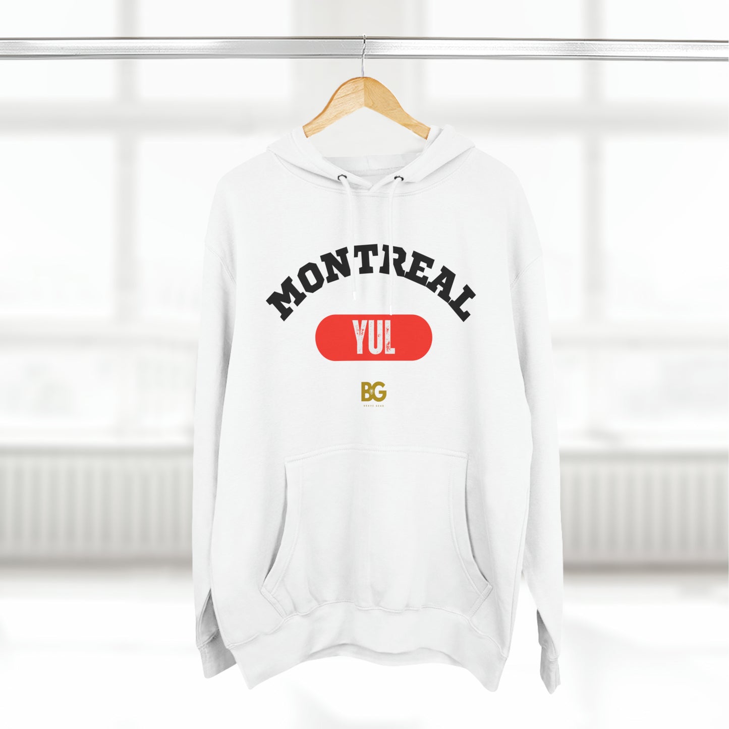 BG "Montreal YUL" Premium Pullover Hoodie