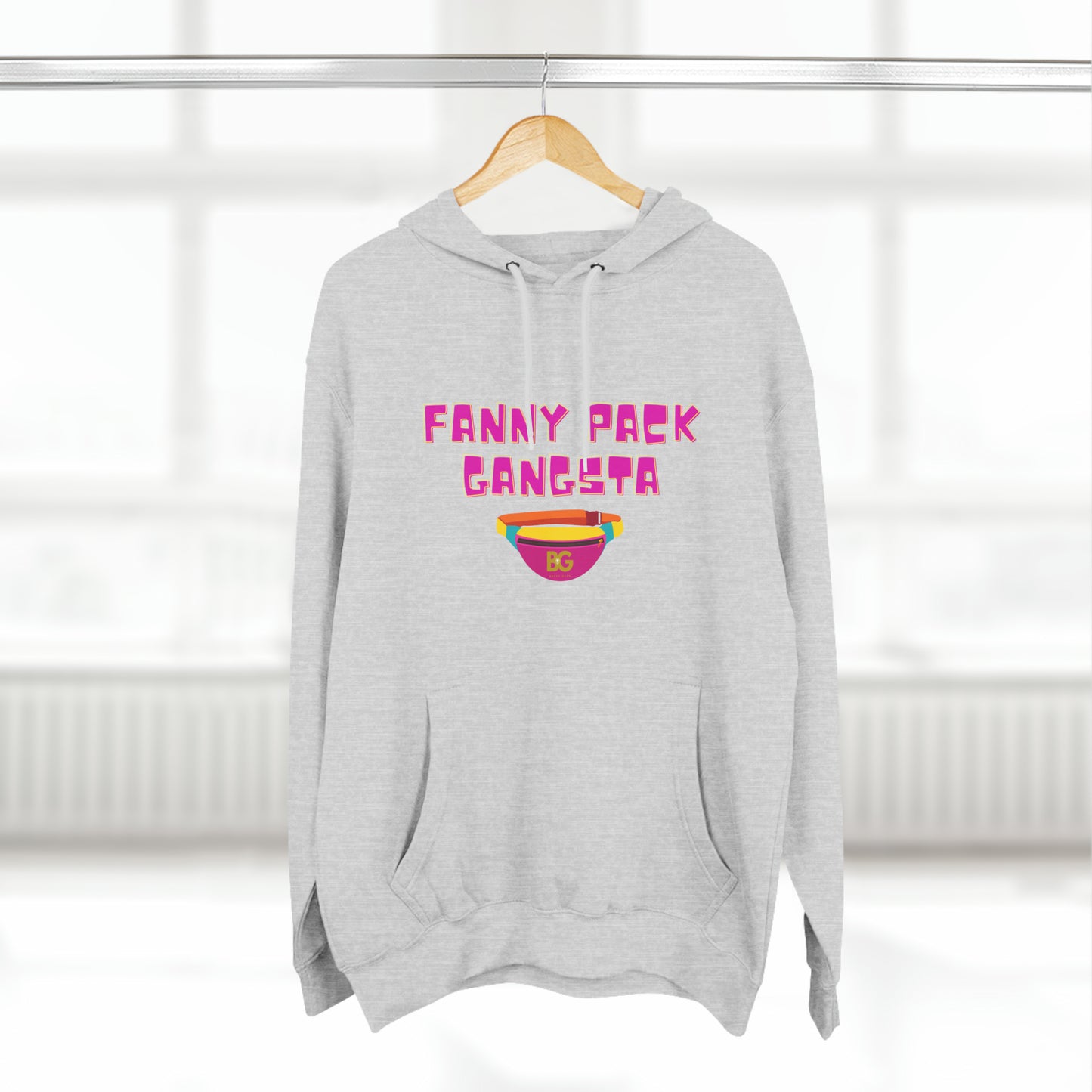 BG "Fanny Pack Gangsta" Premium Pullover Hoodie