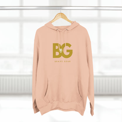BG gold logo Premium Pullover Hoodie