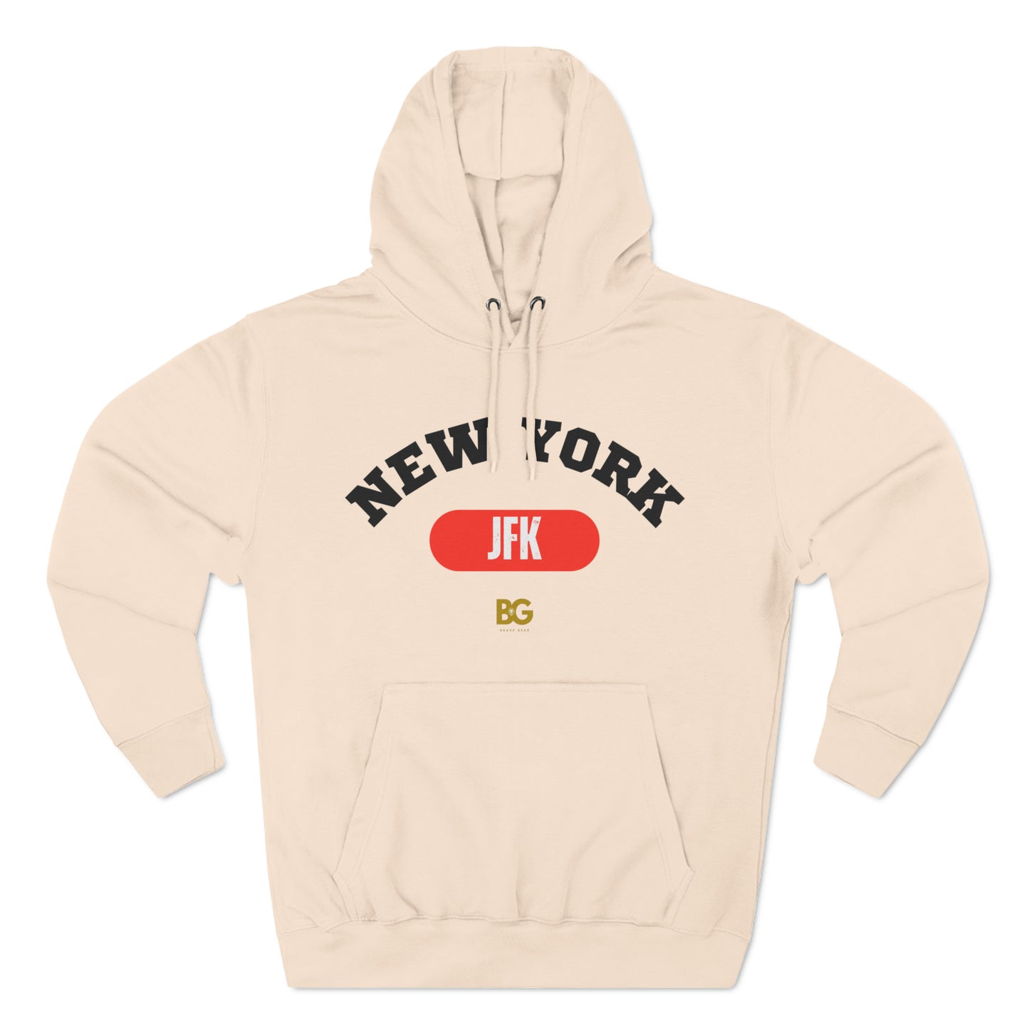 BG "New York JFK" Premium Pullover Hoodie