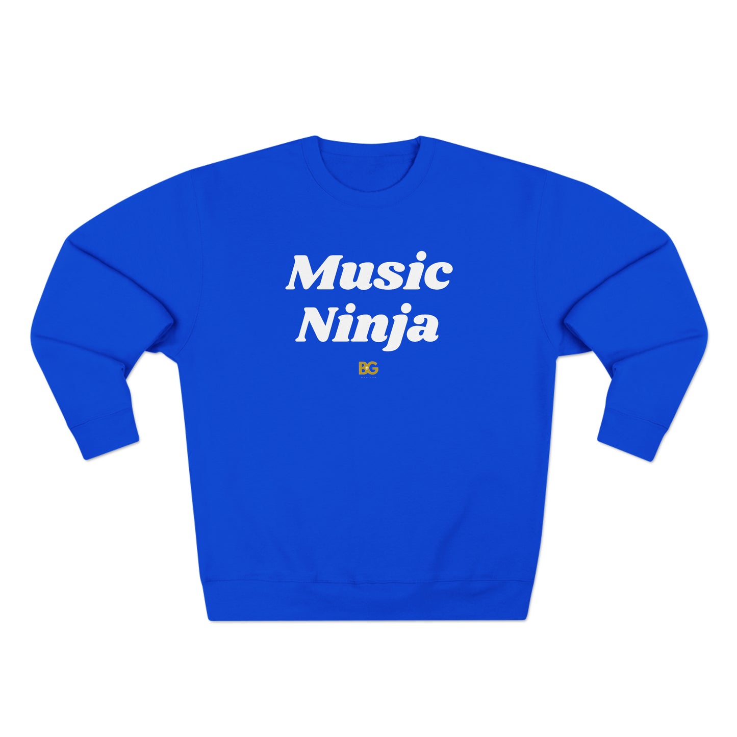 BG "Music Ninja" Premium Crewneck Sweatshirt