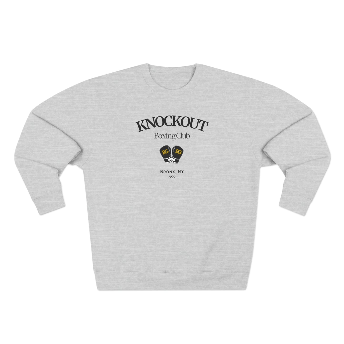 BG "Knockout Boxing Club" Premium Crewneck Sweatshirt