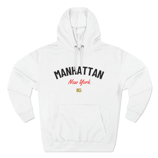 BG "Manhattan New York" Premium Pullover Hoodie