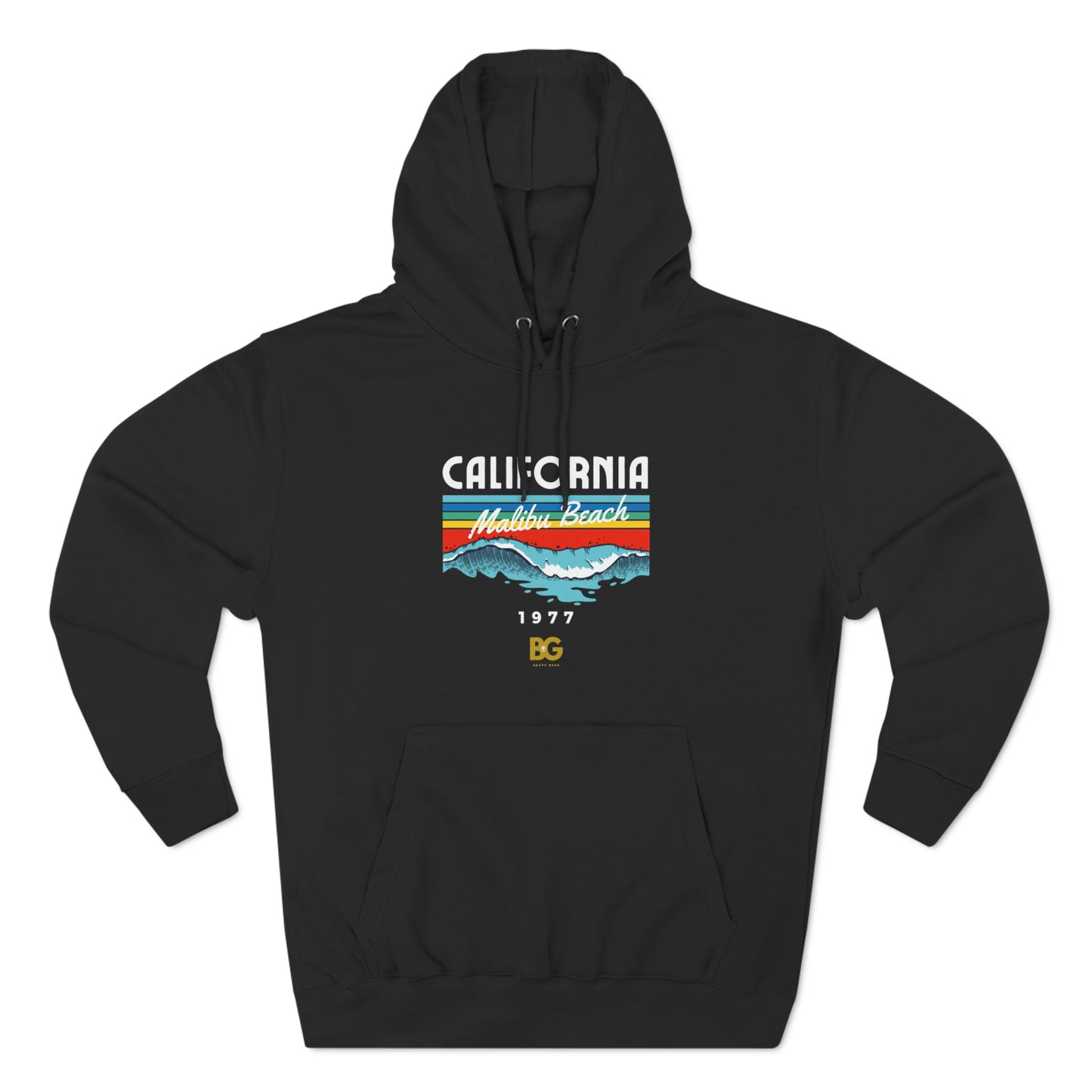 BG "California Malibu Beach 1977" Premium Pullover Hoodie