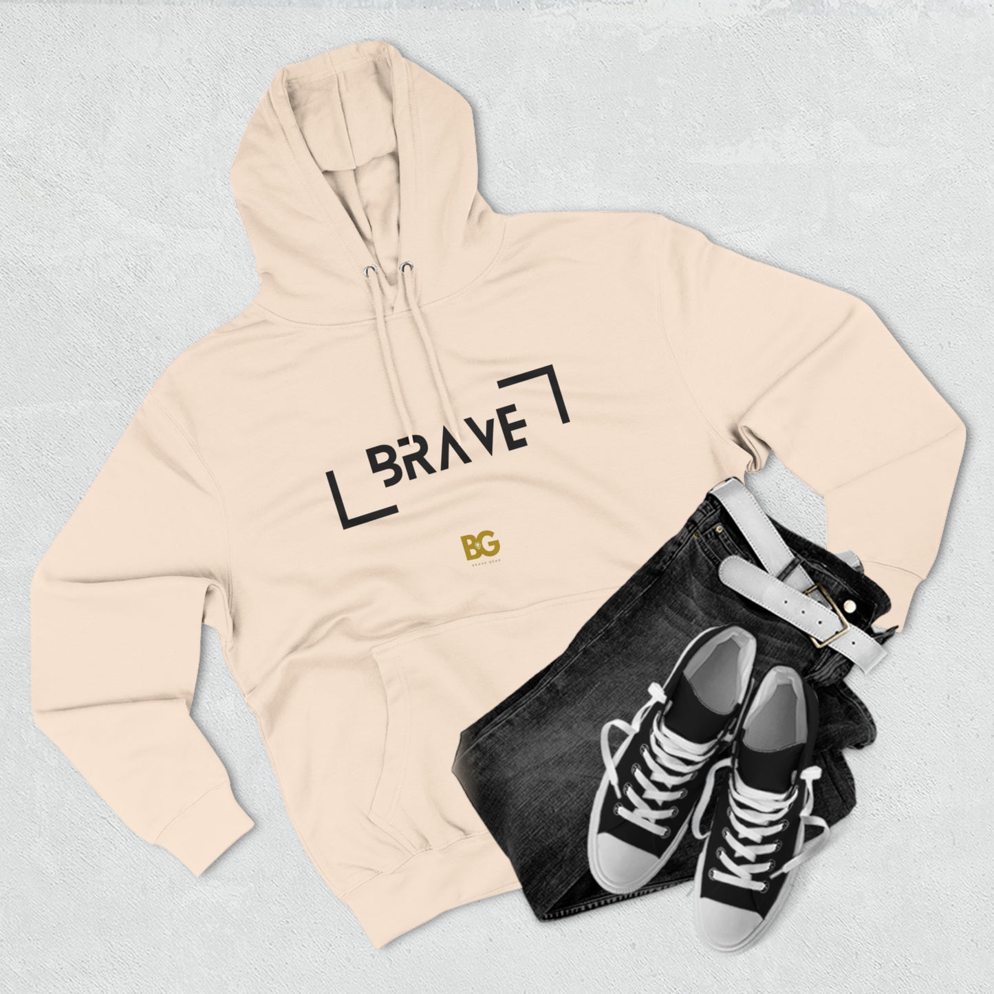 BG "Brave" Premium Pullover Hoodie