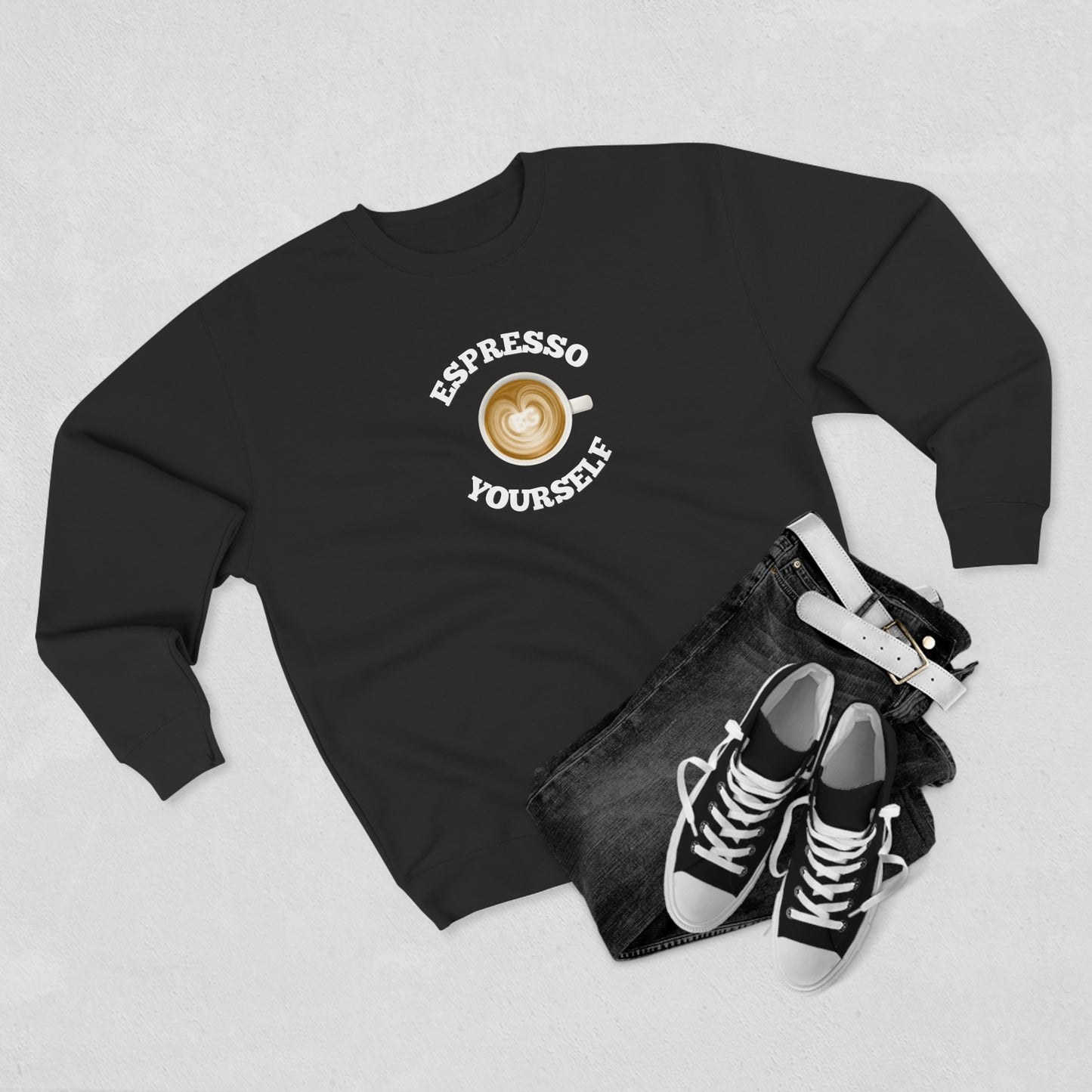 BG "Espresso Yourself" Premium Crewneck Sweatshirt