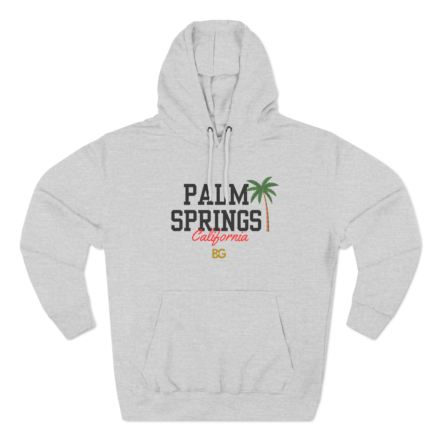 BG "Palm Springs California" Premium Pullover Hoodie