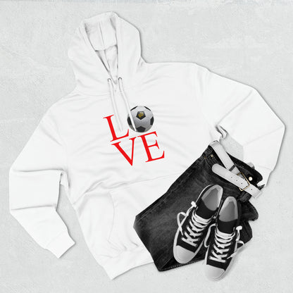 BG "LOVE soccer" Premium Pullover Hoodie