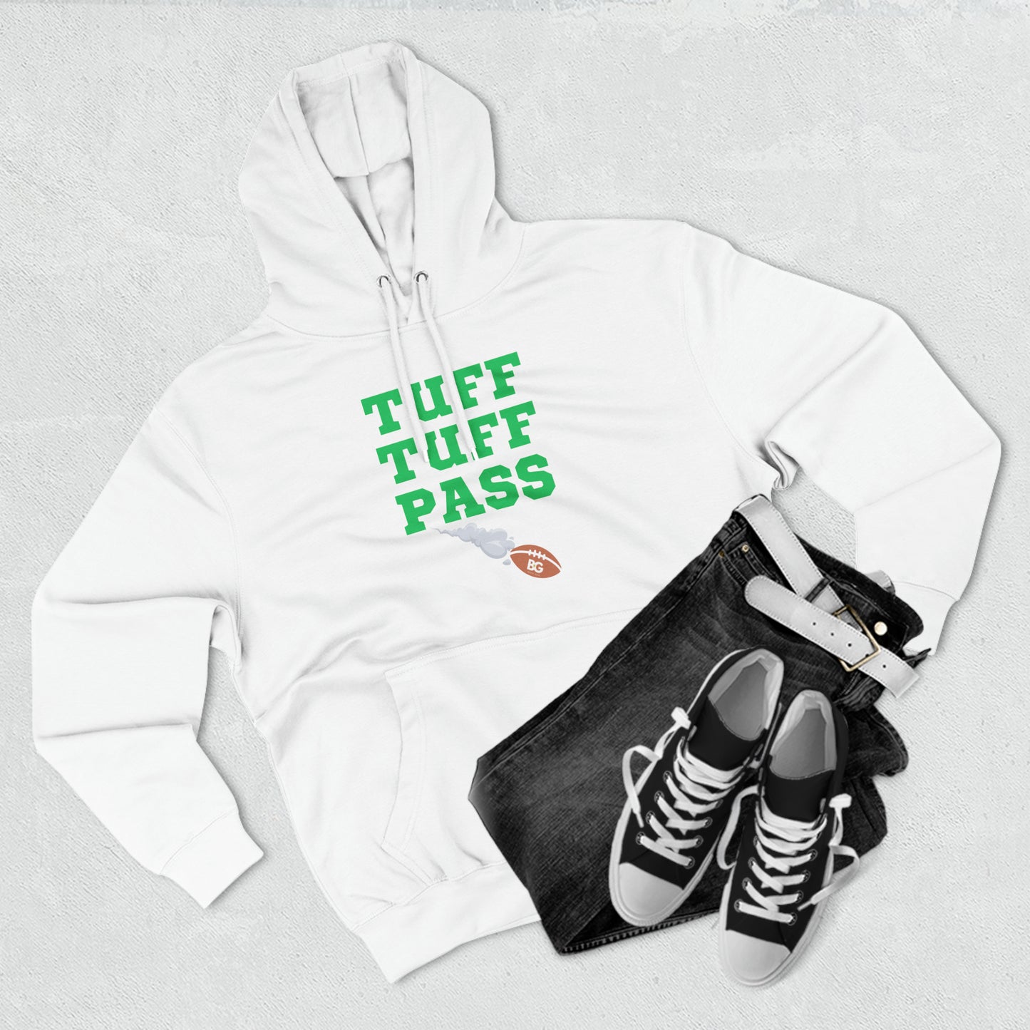 BG "Tuff Tuff Pass" Premium Pullover Hoodie