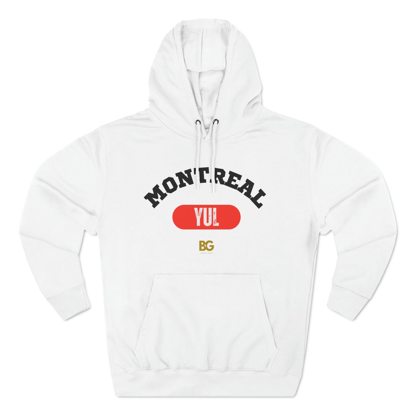 BG "Montreal YUL" Premium Pullover Hoodie