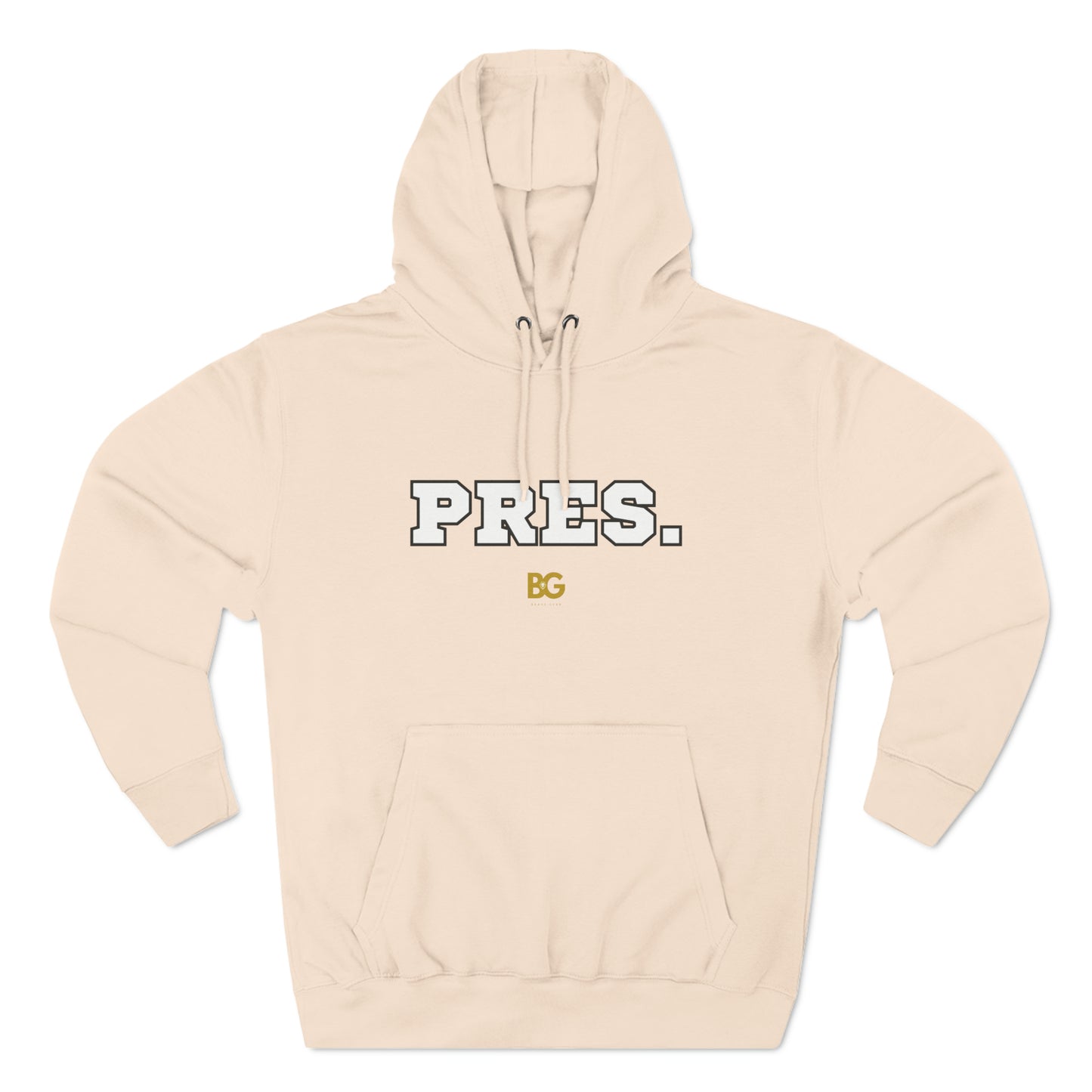 BG "PRES." Premium Pullover Hoodie