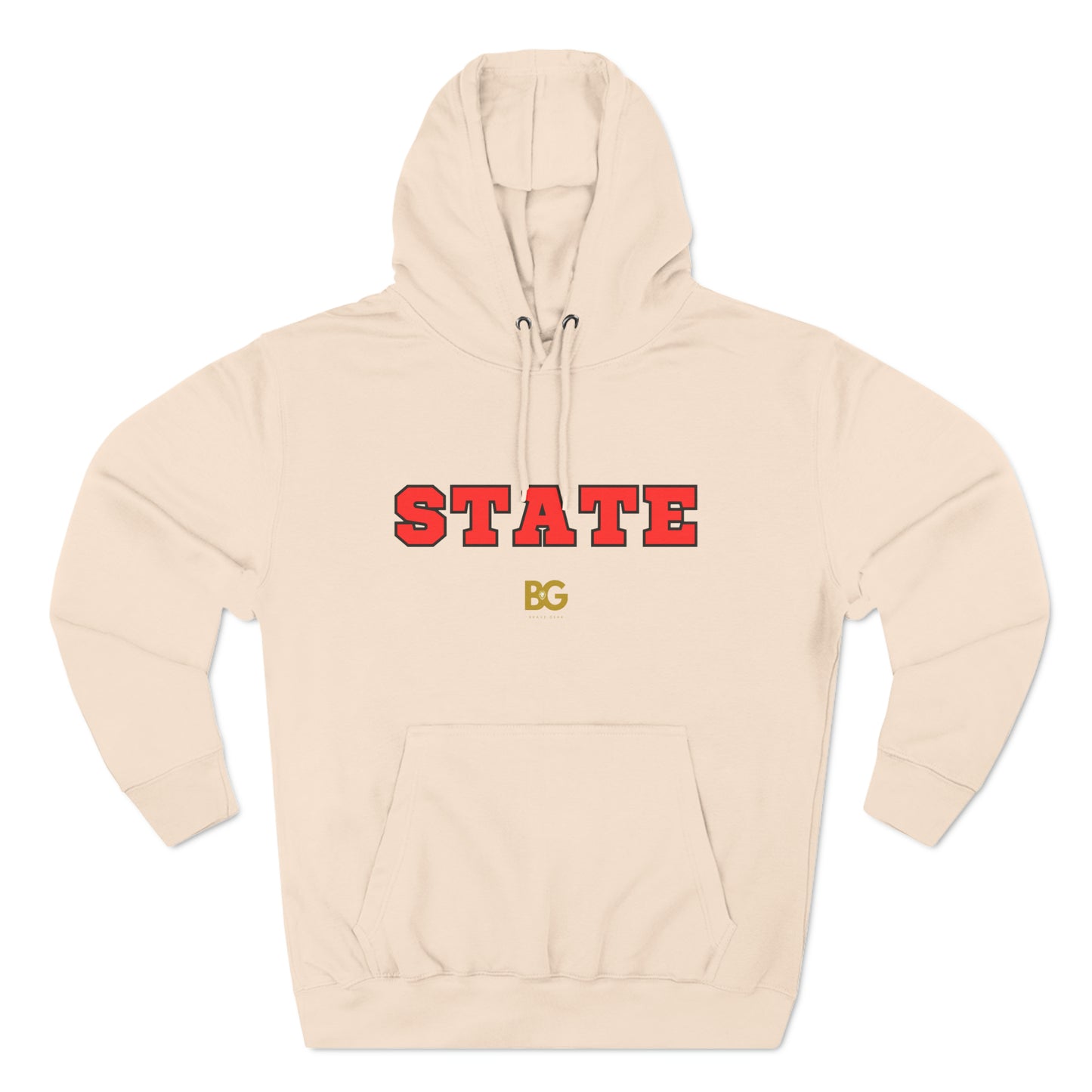 BG "State" Premium Pullover Hoodie