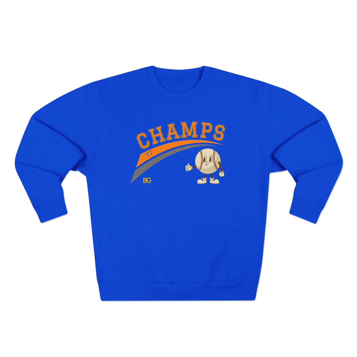 BG "Champs Baseball" Premium Crewneck Sweatshirt