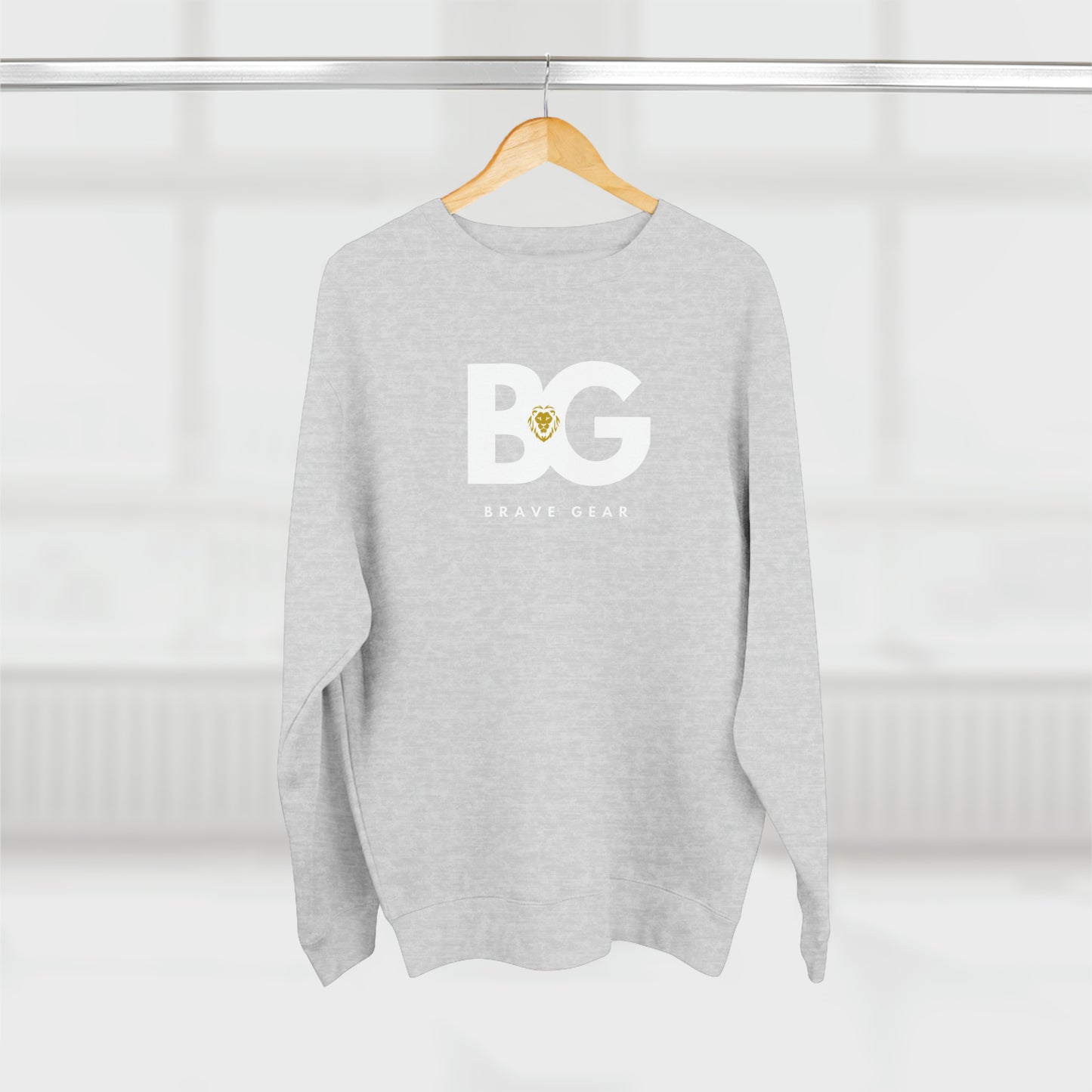 BG logo Premium Crewneck Sweatshirt