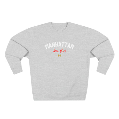 BG "Manhattan New York" Premium Crewneck Sweatshirt