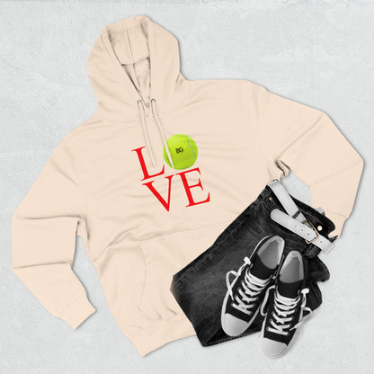 BG "LOVE Tennis" Premium Pullover Hoodie