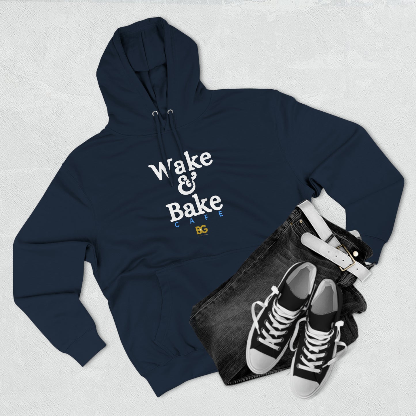 BG "Wake & Bake Cafe" Premium Pullover Hoodie