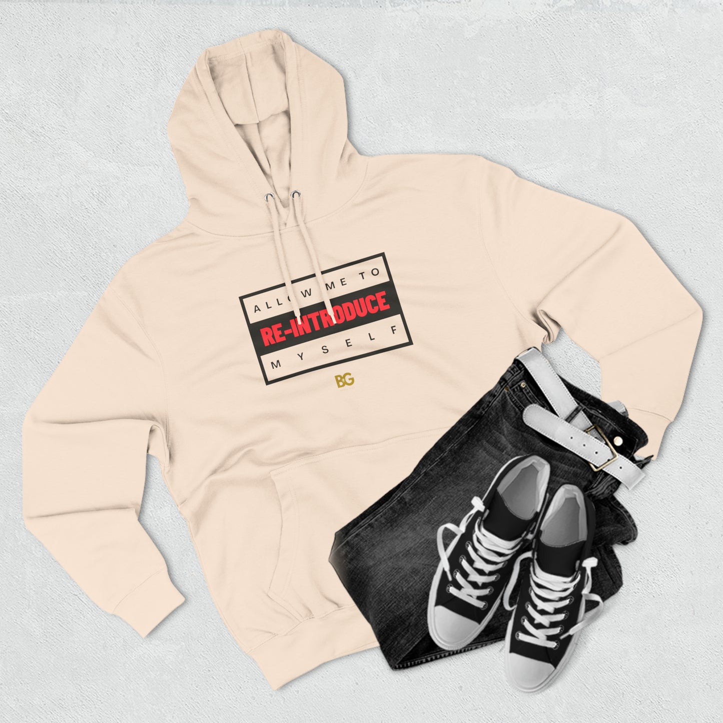 BG "Allow me to re-introduce myself" Premium Pullover Hoodie
