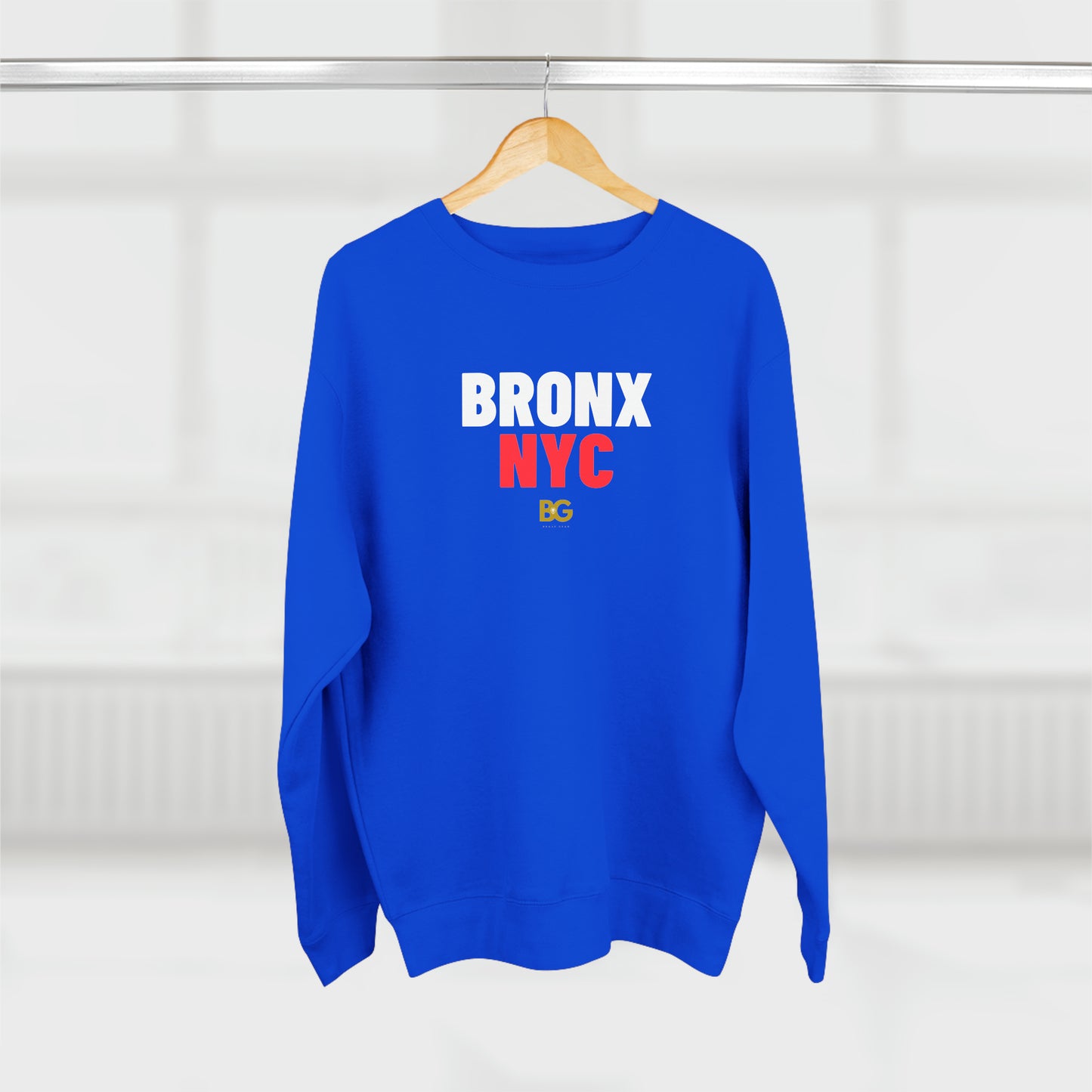 BG "Bronx NYC" Premium Crewneck Sweatshirt