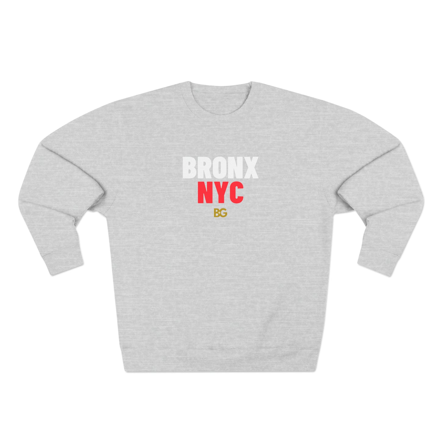 BG "Bronx NYC" Premium Crewneck Sweatshirt